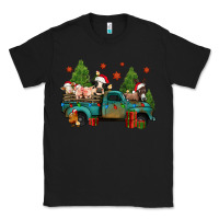 Black christmas farm animals truck Classic Tee - Jasminsmagicworld