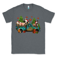 Charcoal Heather christmas farm animals truck Classic Tee - Jasminsmagicworld