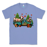 Colony Blue christmas farm animals truck Classic Tee - Jasminsmagicworld