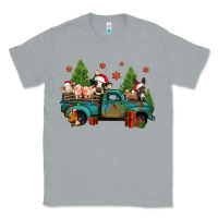 Heather Grey christmas farm animals truck Classic Tee - Jasminsmagicworld