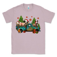 Lilac christmas farm animals truck Classic Tee - Jasminsmagicworld