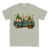 Matcha christmas farm animals truck Classic Tee - Jasminsmagicworld