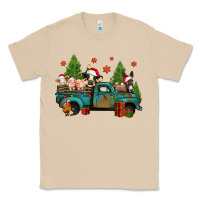 Mushroom christmas farm animals truck Classic Tee - Jasminsmagicworld