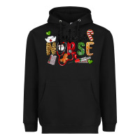 Black Chrismas future nurse Heavyweight Hoodie - LillyAllenDesigns