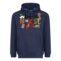Navy Chrismas future nurse Heavyweight Hoodie - LillyAllenDesigns