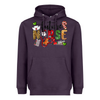 Plum Chrismas future nurse Heavyweight Hoodie - LillyAllenDesigns