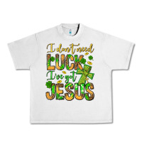 Lunar Rock I don't need luck I've got Jesus Urban Heavy Tee - Jasminsmagicworld