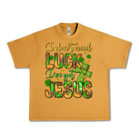 Peanut Butter I don't need luck I've got Jesus Urban Heavy Tee - Jasminsmagicworld