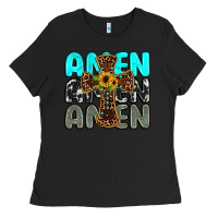 Black amen Ladies Tee - JahusDesignShop