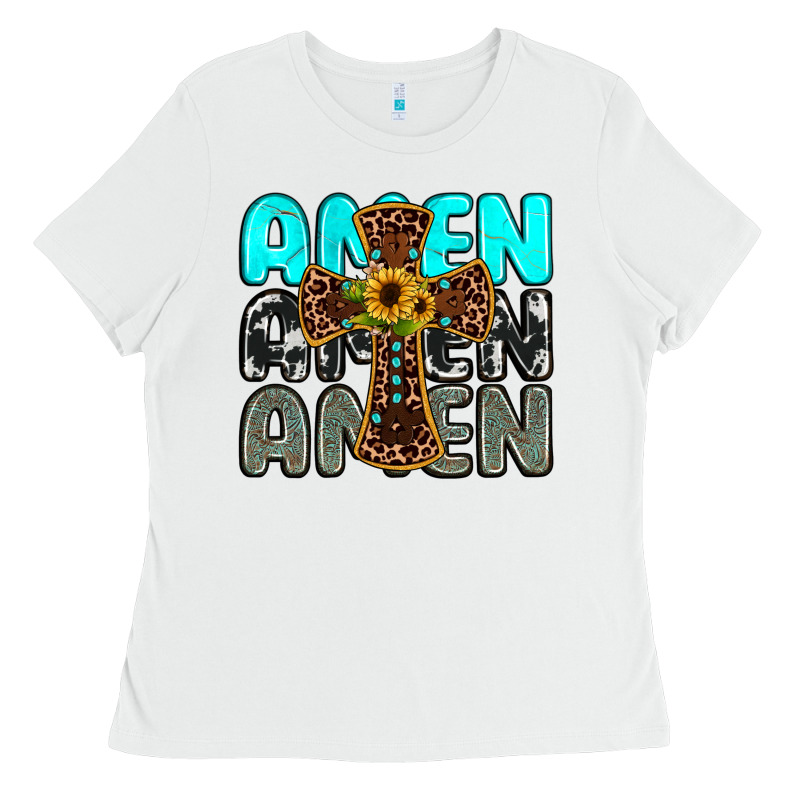 Amen Ladies Tee by JahusDesignShop | Teevron