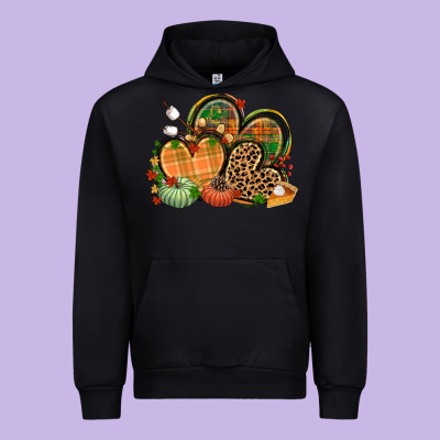 Fall Heart Urban Hoodie Designed By Cowgirlartshop
