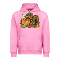 Fuchsia Pink fall heart Urban Hoodie - CowGirlArtShop