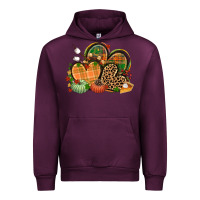 Mauve Wine fall heart Urban Hoodie - CowGirlArtShop