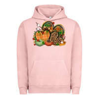 Pigment Salmon fall heart Urban Hoodie - CowGirlArtShop