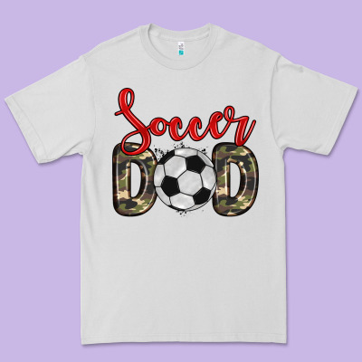 Soccer Dad Premium Tee Designed By Zillion Design Studio