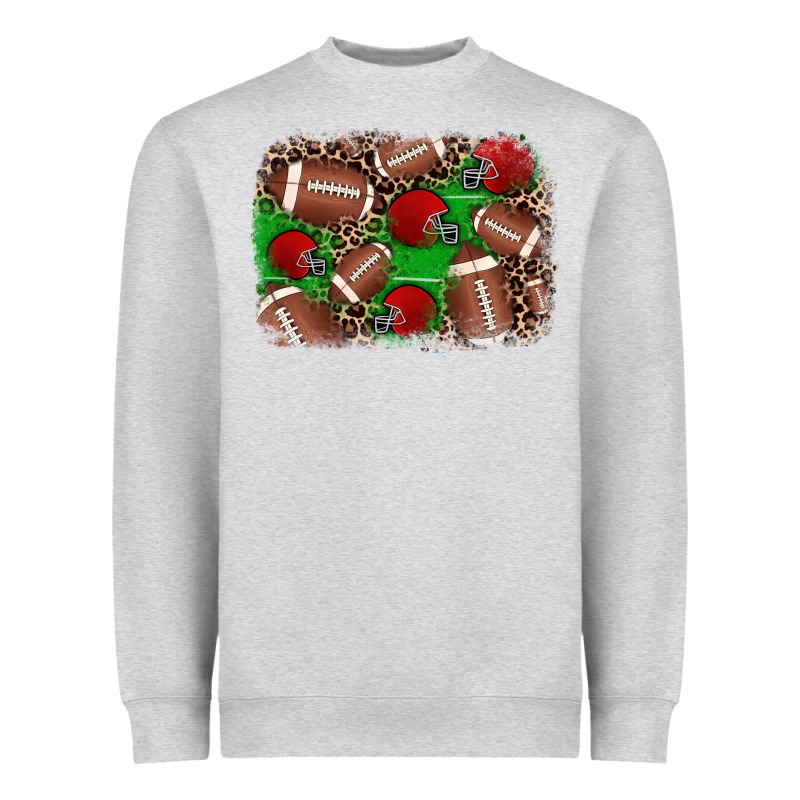 American Football Helmet Background Heavyweight Sweatshirt by JahusDesignShop | Teevron