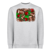 Heather Grey american football helmet background Heavyweight Sweatshirt - JahusDesignShop