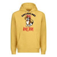 Antique Gold Dachshund Mom Premium Hoodie - Bettercallsaul
