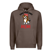 Coffee Dachshund Mom Premium Hoodie - Bettercallsaul