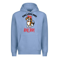 Colony Blue Dachshund Mom Premium Hoodie - Bettercallsaul