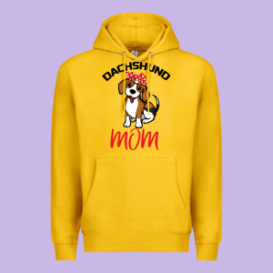 Dachshund Mom Premium Hoodie Designed By Bettercallsaul