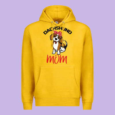 Dachshund Mom Premium Hoodie Designed By Bettercallsaul