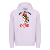 Lilac Dachshund Mom Premium Hoodie - Bettercallsaul