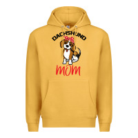 Mustard Dachshund Mom Premium Hoodie - Bettercallsaul