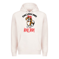 Pale Pink Dachshund Mom Premium Hoodie - Bettercallsaul