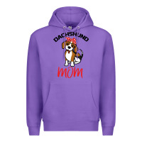 Purple Dachshund Mom Premium Hoodie - Bettercallsaul