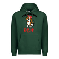 Sports Green Dachshund Mom Premium Hoodie - Bettercallsaul