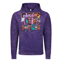 Cloud Purple educator of tiny humans Vintage Hoodie - AdoDesignShop