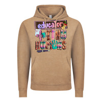 Vintage Coffee educator of tiny humans Vintage Hoodie - AdoDesignShop