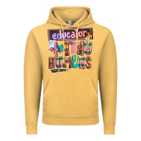 Vintage Mustard educator of tiny humans Vintage Hoodie - AdoDesignShop