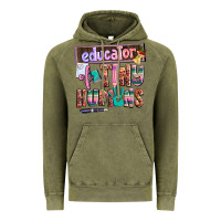 Vintage Olive educator of tiny humans Vintage Hoodie - AdoDesignShop