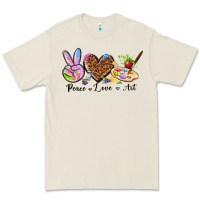 Bone peace love art Premium Tee - texasbilliewilder