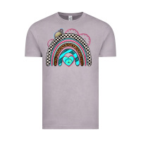 Vintage Zinc race rainbow Vintage Tee - AdoDesignShop