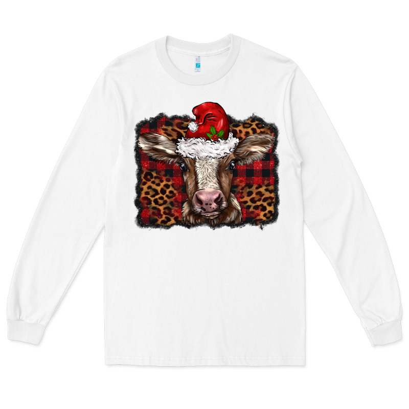 Christmas Background Baby Calf Long Sleeve Tee by BarkalooDesign | Teevron