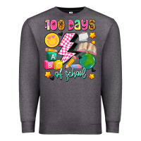 Charcoal Heather 100 days of school Premium Sweatshirt - Artiststas