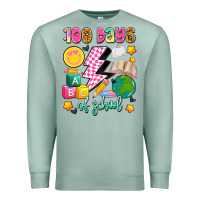 Seafoam 100 days of school Premium Sweatshirt - Artiststas