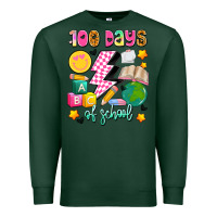 Sports Green 100 days of school Premium Sweatshirt - Artiststas