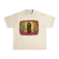 Sandshell western our lady of guadalupe Urban Heavy Tee - JahusDesignShop