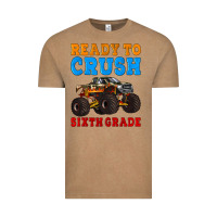 Vintage Coffee ready to crush sixth grade Vintage Tee - Artiststas