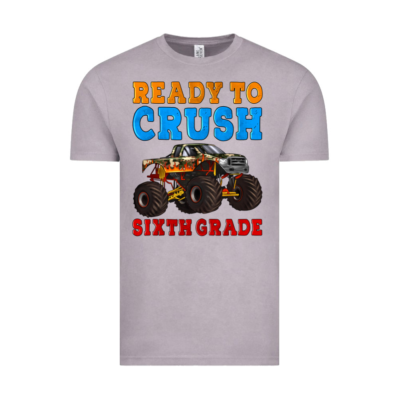 Ready To Crush Sixth Grade Vintage Tee by Artiststas | Teevron