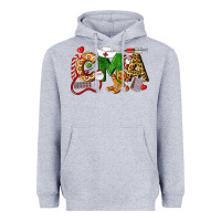 Heather Grey christmas cma certified medical assistant Heavyweight Hoodie - LillyAllenDesigns