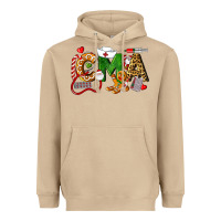 Mushroom christmas cma certified medical assistant Heavyweight Hoodie - LillyAllenDesigns