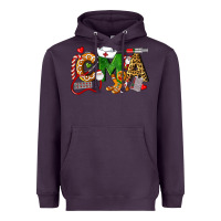 Plum christmas cma certified medical assistant Heavyweight Hoodie - LillyAllenDesigns