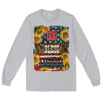 Moon Dust Western God Bless America Long Sleeve Tee - LillyAllenDesigns