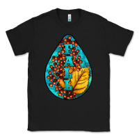 Black Fall Teardrop Classic Tee - LillyAllenDesigns