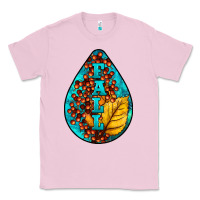 Bubblegum Pink Fall Teardrop Classic Tee - LillyAllenDesigns